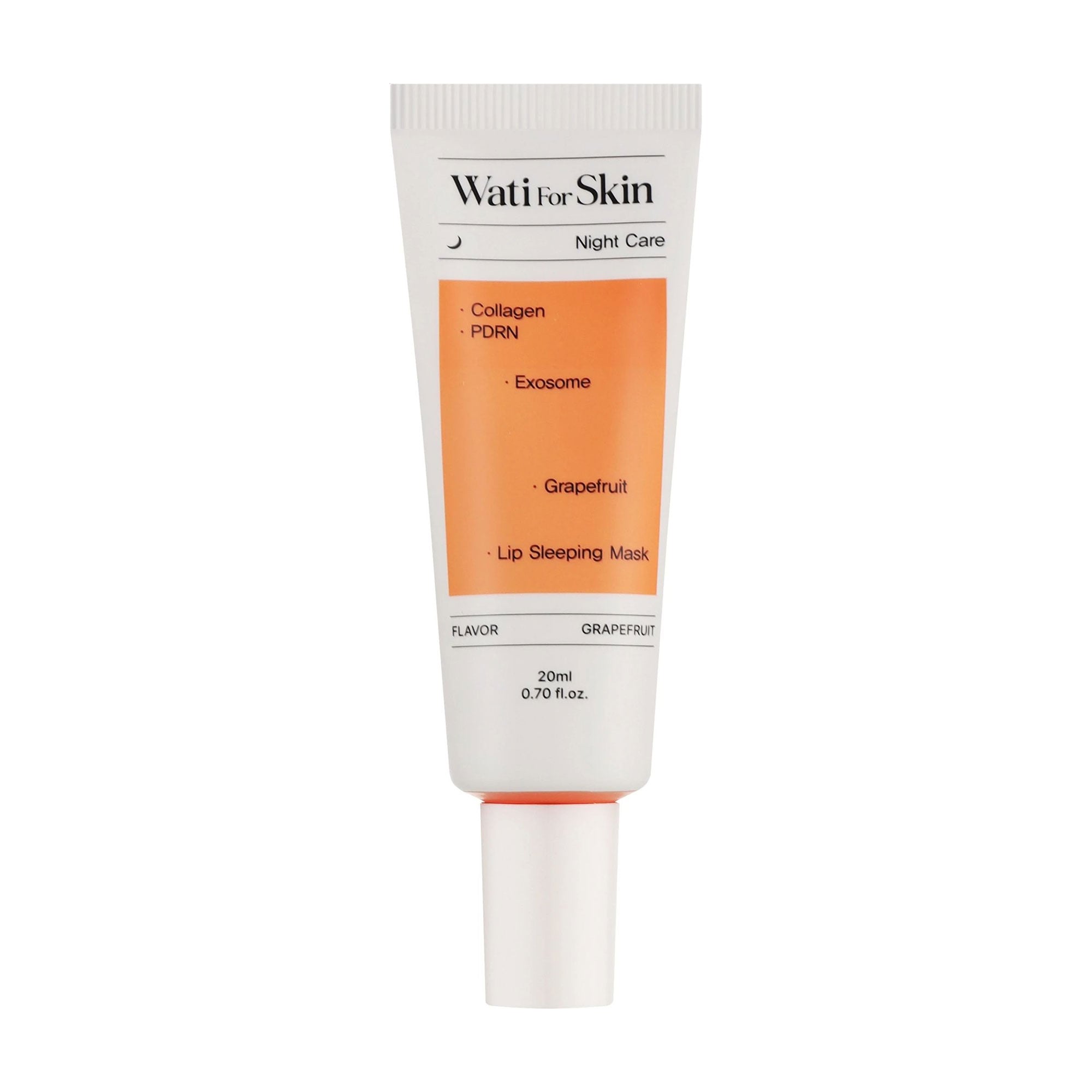 Нічна маска для губ Wati For Skin Collagen PDRN Exosome Grapefruit Lip Sleeping Mask, 20 мл