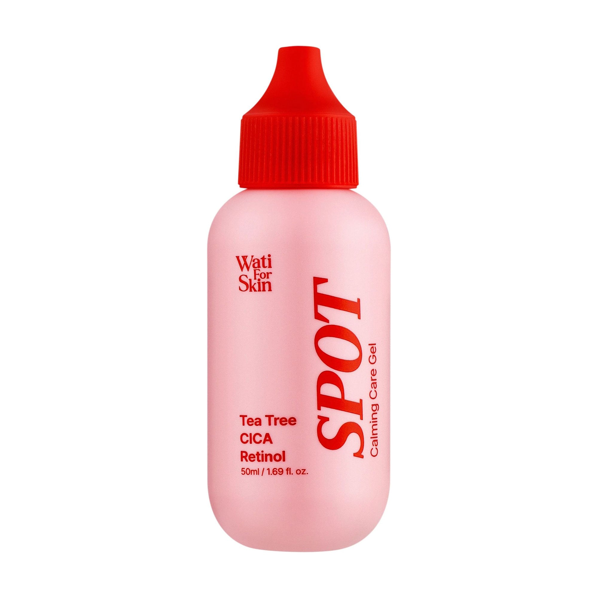 Заспокійливий гель для обличчя Wati For Skin Tea Tree Cica Retinol Spot Calming Care Gel, 50 мл